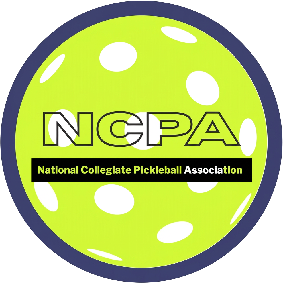 National Collegiate Pickleball Association logo